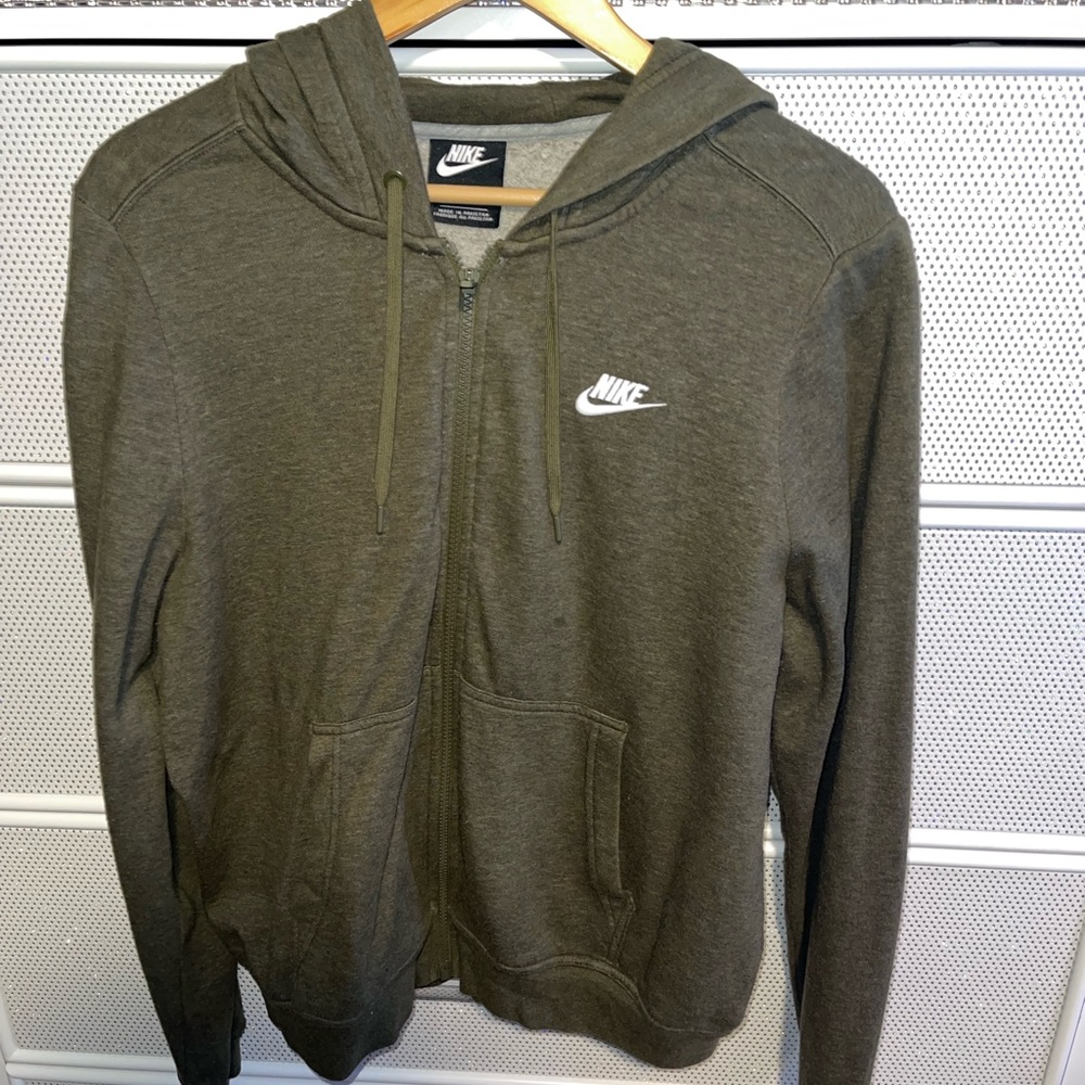 Nike zip up sweater